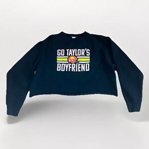 Kansas City Chiefs Go Taylor’s Boyfriend Sweatshirt Superbowl Gear Size Medium